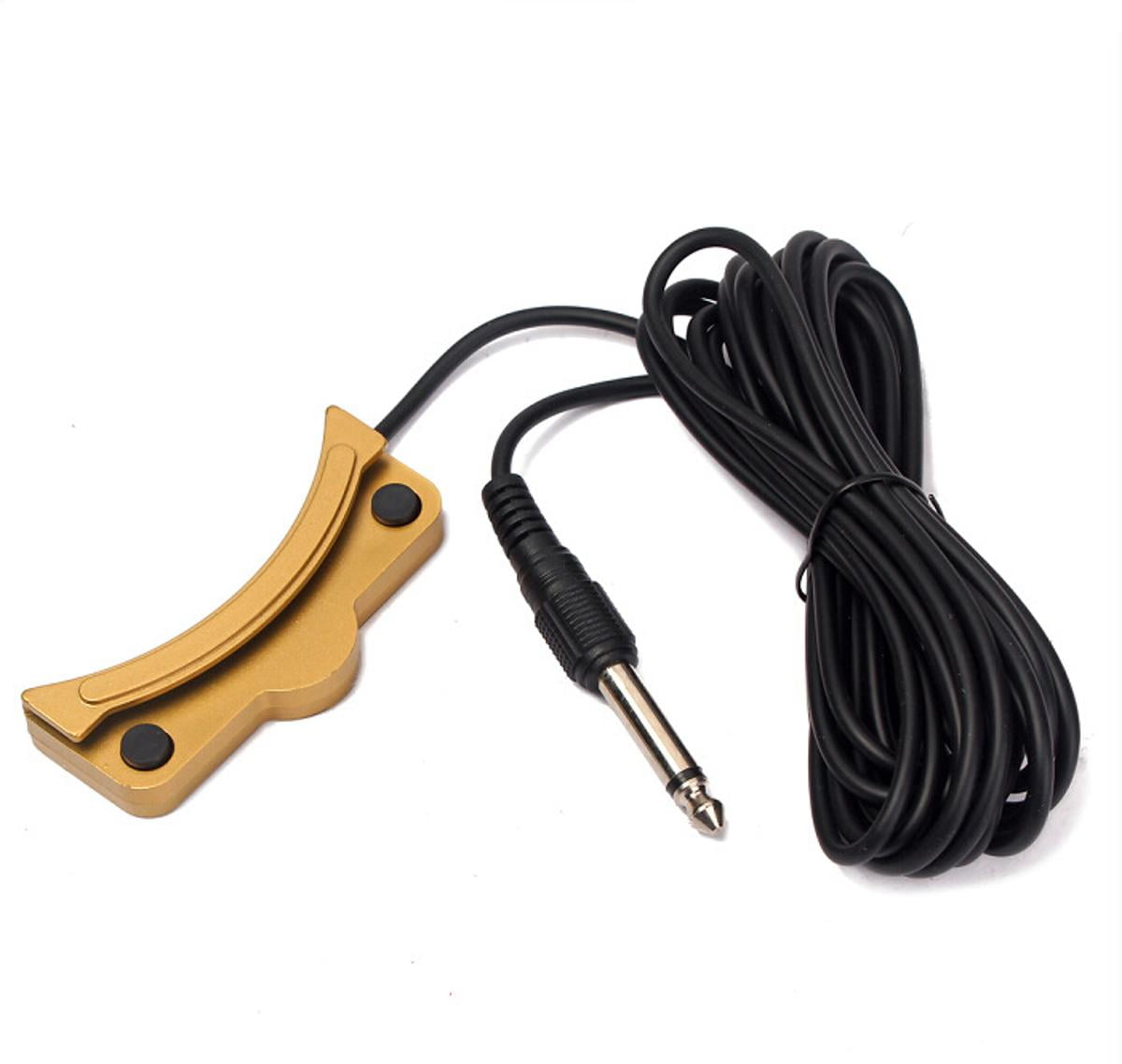 Classical Acoustic Guitar Pickup Preamp Equalizer Tuner for Sound Hole Guitar Accessories