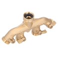 thumbnail image 2 of LHCER Garden Water Hose Splitter 4 Way Water Tap Hose Connectors Distributor NPT 3/4, 2 of 8