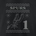 thumbnail image 4 of Men's Victor Wembanyama Black San Antonio Spurs Ugly Sweater Name & Number T-Shirt, 4 of 5