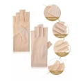 thumbnail image 2 of 3 Pares Guantes Sin Dedos Con Protección Uv Antideslizante, 2 of 7