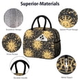 thumbnail image 4 of Reusable Starry Lnsulated Lunch Bag for Women & Men-Leakproof Water-Resistant Cooler Tote,Large Capacity(10.6x8.7x6.3in)for Work,Office,Travel,Picnic,Beach., 4 of 7
