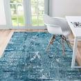 thumbnail image 5 of Rugs.Com Starlight Collection Transitional Abstract Area Rug ‚Äì Blue 8' X 10' Rug Perfect For Living Rooms, Bedrooms, Dining Rooms And More, 5 of 5