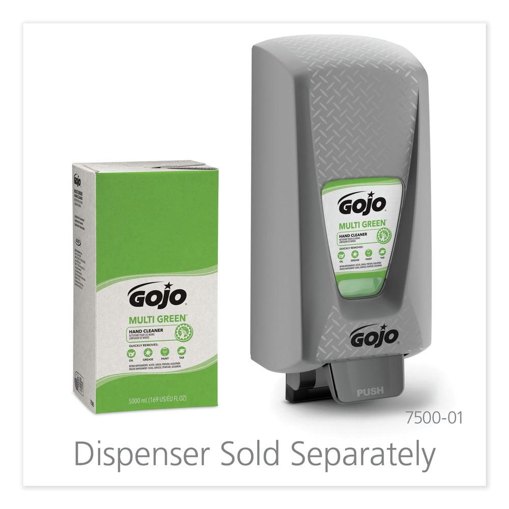 GOJO Industries 7565-02 MULTI GREEN Citrus Scent 5000 mL Hand Cleaner Refill for PRO TDX Dispenser (2/Carton)