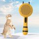 thumbnail image 3 of Cepillo para Gatos, Cepillo para Perros Y Gatos, Cepillo para Gatos, Cepillo para Limpieza Automática de Mascotas, Peines de para Gatos Y Perro , Amarillo Yinane Peine cepillo para gatos, 3 of 7