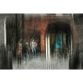 thumbnail image 2 of Van Der, Jan 24x18 Gold Ornate Wood Framed with Double Matting Museum Art Print Titled - The Watcher, 2 of 4