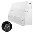thumbnail image 6 of Raindrops Sticker Display Board Acrylic Transparent Magazine Rack Holder Stand 1Pack, 6 of 8