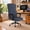 Dark Gray, variant on General Computer Office Chair Cover Stretch Spandex Fabric Rotating Chair Slipcovers Removable Chair Seat Covers Furniture Protector Covers (Plum)