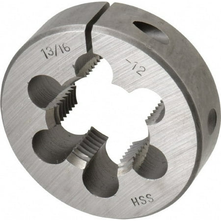 

Value Collection 1-3/16 - 12 UNS High Speed Steel Round Adjustable Die