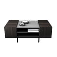 thumbnail image 1 of Mesa de Centro Ilios Innova Italiana Minimalista Color Gris 140cm x 83cm x 45cm, 1 of 9
