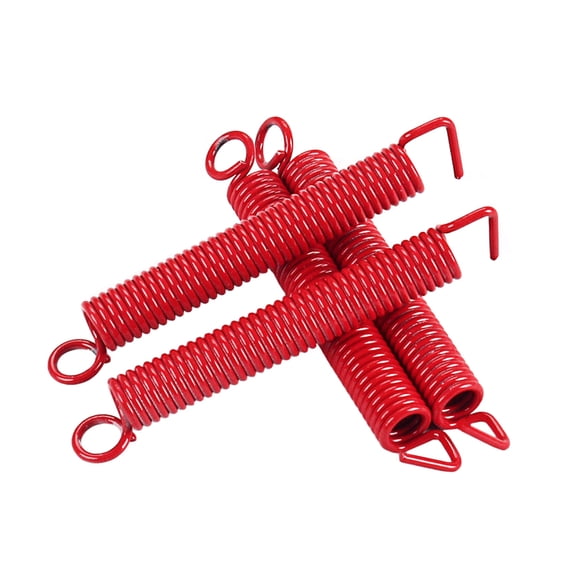 SHOWERORO 4Ud Resorte Para Tremolo Rojo En Acero Inoxidable Para Guitarra Eléctrica St