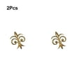 thumbnail image 4 of Jumpingount Accesorio para la cabeza de 2 uds., coronas artesanales hechas a mano, cuentas exquisitas, colgante de adorno que combina con todo, pieza de moda Accesorios de disfraces Dorado B363 Jumpingount AP016597-06, 4 of 6