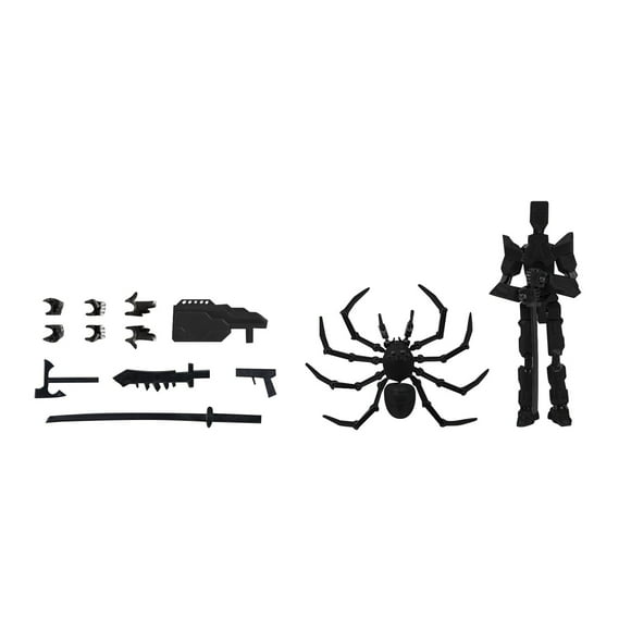 Parts Joint Movable Mini Doll Doll Assembly Ornamental Toy 3 Action Figures The Juggernaut Action Figure for Boys Age 4-7 under 10 Transformable 2 Figures Meta Action Figure Wrestlers Action Figures