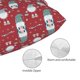 thumbnail image 3 of Fotbe Gnome And Snowflakes Funda de Almohada Decorativa Estilo Occidental, Lujo en Algodón, Fundas para Almohadas King, Cojín Estampado para Decoración del Hogar-20"x30", 3 of 6