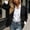 Black, variant on Purcolt Blazer for Women Dressy Casual Notched Lapel Roll-up Long Sleeve Single Front Button Jackets Suit Comfort Stretchy Slim Fit Outerwear for Business Work Office