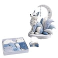 thumbnail image 3 of LOWLHOME Arctic Winter Guardians DIY Patchwork Kit, Polar Mythical Creature Stitching Assembly Bundle, Felt Animal Sewing Kit for Beginners, Craft Kit for Home Decor & Creative Gift (Snow Fox), 3 of 6
