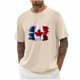 thumbnail image 1 of Camisetas de Manga Larga para Hombre Algodón Impresión Cuello Redondo Blusas de Moda Casual, 1 of 5