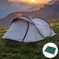 IBASETOY Folding Portable Tent Cover Dark Green Professional Rain Fly for Outdoor Use