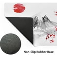 thumbnail image 3 of Cherry Blossom Sakura Gaming Mouse Pad 35.4×15.7inch with Stitched Edges Extended Waterproof Desk Pads Non-Slip Rubber Base Large Keyboard Mat Computer Gaming Mousepad for Work/Office/Home (Eight), 3 of 5