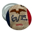 thumbnail image 1 of Rustic Iowa State Flag Distressed USA Round Rubber Non-Slip Jar Gripper Lid Opener, 1 of 4