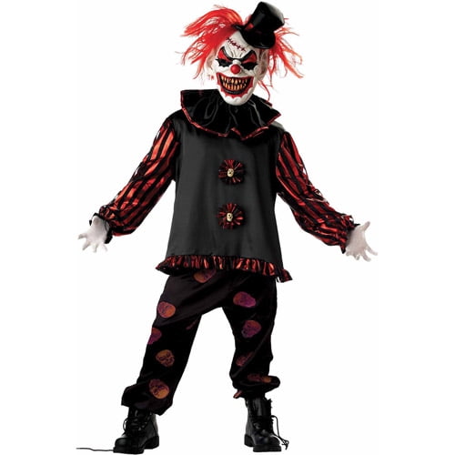 scary clown baby costume