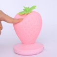 thumbnail image 5 of Luz de noche LED regulable de contacto Fresa de silicona Lámpara de noche USB con luz de noche para niños, regalo para la cama, 5 of 5