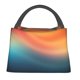 thumbnail image 1 of Fotbe yellow orange and teal Bolsa Térmica Portátil con Estampado, Bolsa de Entrega de Alimentos Aislada, Bolsa Reutilizable de Gran Capacidad para Comidas y Supermercado, 1 of 6