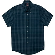 Wrangler - Big Men's Premium Poplin Plaid Shirt