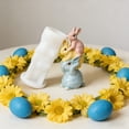 thumbnail image 2 of TIELUTT Easter Stacking Game DIY Rabbit Resin Candle Small Rabbit Scented Smooth on Silicone Rubber Silicone Ashtray with Holder Silicone Head with Cover Resin Kitty Blank Door Mat for Crafting, 2 of 6