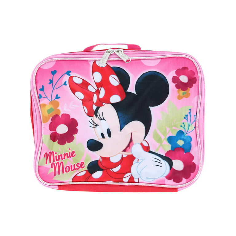 Disney Minnie Mouse Lunch Bag for Girls, Kids Lunch Bundle with Minnie  Lunch Box with 2 Compartments…See more Disney Minnie Mouse Lunch Bag for  Girls