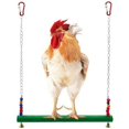 thumbnail image 2 of 2x columpio para pollos, juguete para pollos, juguetes compatibles con gallinas, pájaros, loros, guacamayos, columpio y escalera Compatible con gallinas Bir, 2 of 5