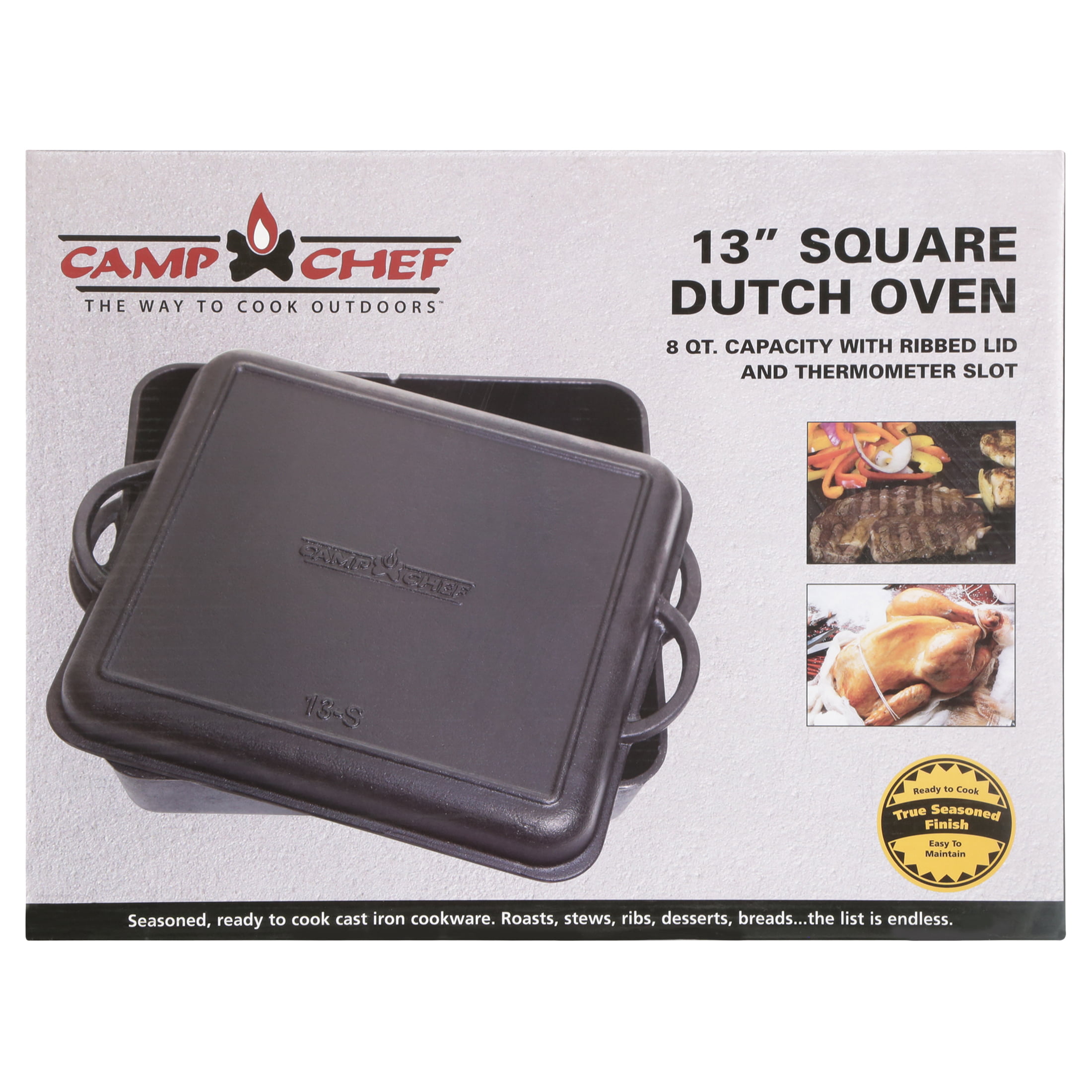 Cast iron Dutch Oven 8 QT Camping Survival Cookware – Annie's
