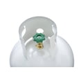 thumbnail image 6 of Flame King 100LB Empty Steel Propane Tank, Propane Cylinder with POL Valve and Collar, Universal, White, 6 of 7
