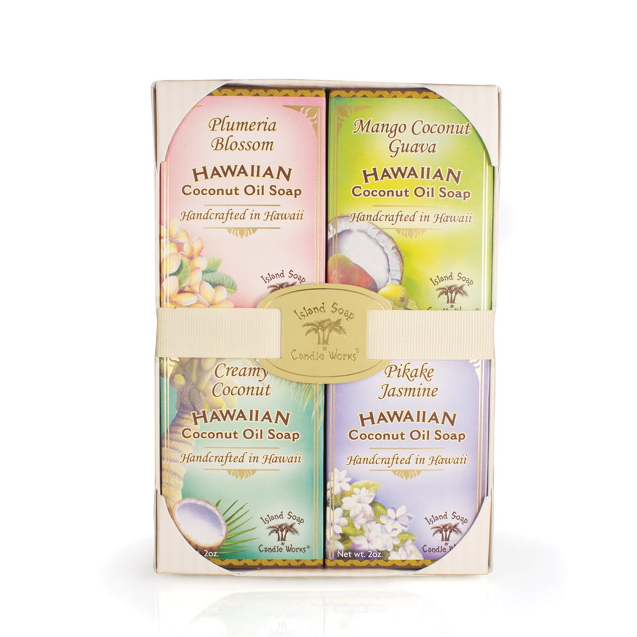 Hawaiian Botanical Soap Sampler Gift Pack - Island Soap and Candleworks