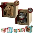 thumbnail image 1 of Nicoo Chiot Robot, Chien Robot Nicoo, Chien Robot, Chiot Robot Réaliste, Robot Dog pour Adultes, Marche, Aboiements, Queue Qui Remue (E-2 Pcs), 1 of 9