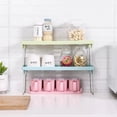 thumbnail image 4 of 1pc Multifunctional Storage Racks Household Sundries Makeup Organizer Space Saving Kitchen Seasoning Bottle Storage Shelf, 4 of 9