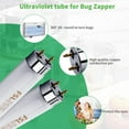 thumbnail image 4 of Kensizer 2-Pack Bug Zapper Light Tubes Replacement 10W Each for 20W Electronic Bug Zapper T8 Lamp Bulbs for Indoor Outdoor, 4 of 7