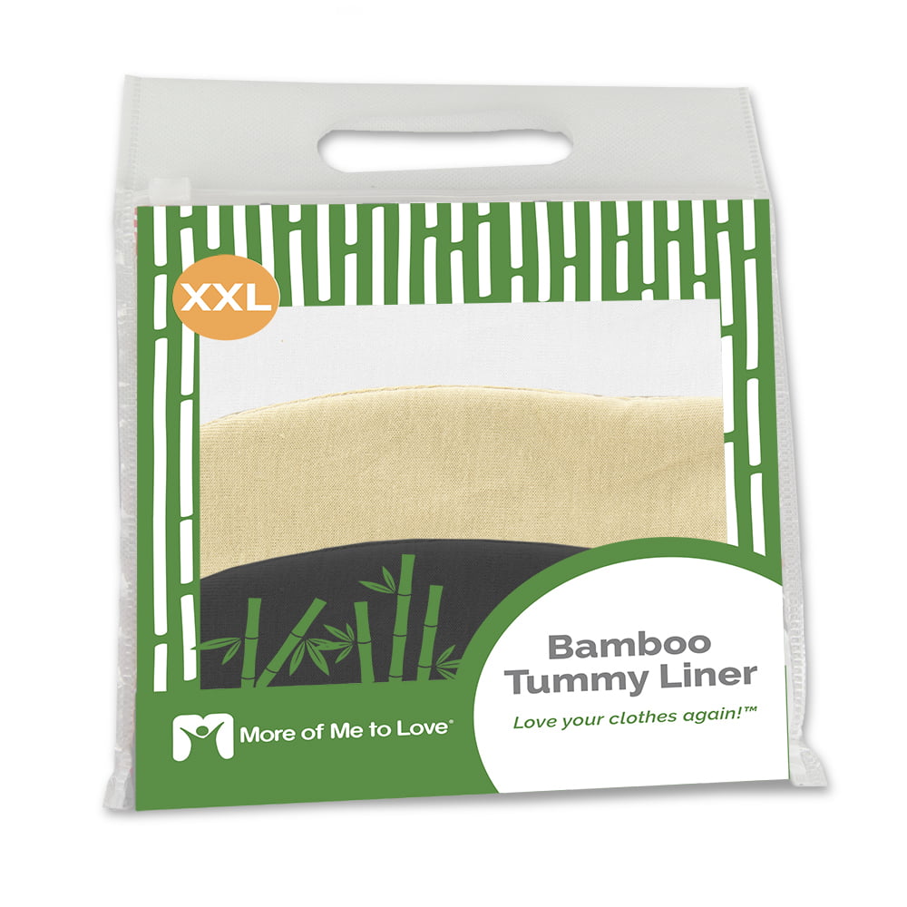 3-Pack Small, White Bamboo Tummy Liner 