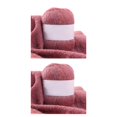 thumbnail image 1 of Yuarrent Cárdigan de 50g, hilo de tejer, bufanda tejida a mano, suéter, gorro, hilo de ganchillo, calcetines ligeros, accesorio para tejer No.14 2Conjunto, 1 of 6
