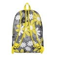 thumbnail image 3 of Large Floral Print Backpack for School College, Sunflower Design Bookbag with Laptop Sleeve for Students, Durable Campus Backpack for Everyday Commuting Work Travel, Flowers Gift Idea, 3 of 5