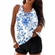 thumbnail image 3 of TaTaai Sporty High Waist Bikini Set, Women's Printed Swimsuit with Adjustable Support, Two Piece for Summer Vacations and Pool Parties Gift, 3 of 6