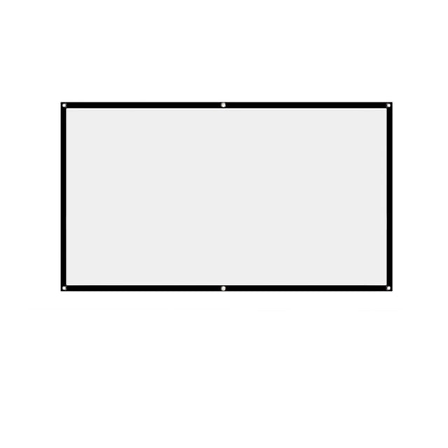 Simple Projector Curtain Reflective Fabric Cloth Home Theater Office HD Display