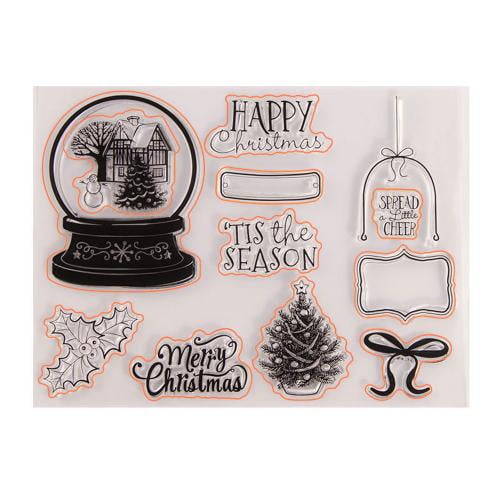  Lapoo Stamps and Dies for Card Making, Tree DIY Scrapbooking  Arts Crafts, Metal Cutting Dies Clear Stamps Sets Arts Supplies Silicone  Gifts for Christmas, Thanksgiving, Halloween (SC039) : Arts, Crafts