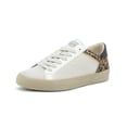 thumbnail image 4 of Tenis Choclo Para Mujer Casuales Cómodos Blanco/Leopardo negro 25, 4 of 6