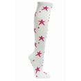 thumbnail image 5 of Women's Colorful Variety Design Assorted Knee High Stocking Socks, Stars (6 Pairs), 5 of 9