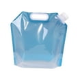 thumbnail image 3 of LOVIVER Collapsible Water Storage Bag Container 5L Outdoor Drinking Tool Wide Bottle Lip Light Blue, 3 of 8