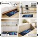thumbnail image 3 of Juego de 2 alfombrillas de cocina de terciopelo de cristal con el logotipo del equipo de fútbol Titans, alfombrilla absorbente antideslizante para el hogar, el dormitorio y la cocina, 3 of 6