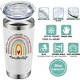 thumbnail image 5 of Teacher Gifts for Women - Teacher Appreciation Gifts, Gifts for Teachers Women - Gift for Teachers Women - Valentine Gifts for Teachers, Valentine Teacher Gifts, Teacher Birthday Gifts - 20 Oz Tumbler, 5 of 6