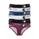 thumbnail image 1 of Paquete de Pantaletas Adda Lingerie Modelo 1004, Corte a la cintura, Colores surtidos, 1 of 5