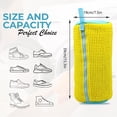 thumbnail image 4 of 2 Pcs Shoe Washing Machine Bags with 2 Shoe Trees & Brush | Reusable Laundry Bags for Sneakers | Shoe Bag for Washing Machines | Sneaker Bags for Washer and Dryer for All Shoe Types and Sizes, 4 of 4