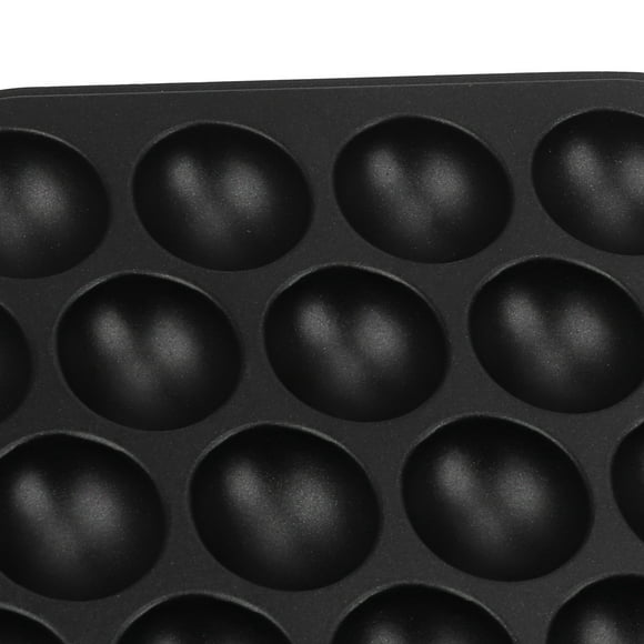 Egg Puff Maker, Non-Stick Coating Fixed Bracket Design Baking Pan, for Parties, Cafes Gas Stove